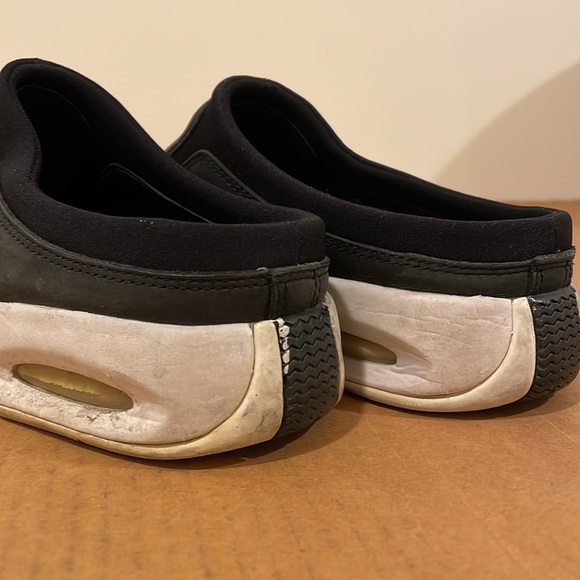 COLE HAAN country Leather slide Black sneaker Women 10 Nike air Bottom Clog - Picture 11 of 11